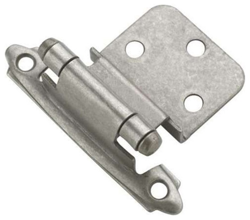 HINGE MNT3/8SLF CLS NKL