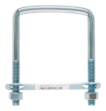 Square Bend U Bolt 3In (7.62Cm) Zinc Plated Steel Ace