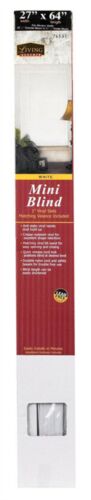 Mini Blind 69Cm X 163Cm (27In X 64In) Vinyl W