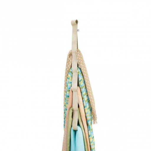 Lauren 5 Loop Scarf Hanger Cream