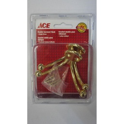 Garment Double 3In (7.62Cm) Bright Brass Ace