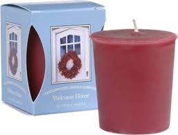Bridgewater Candle, Boxed Votive - welcome home