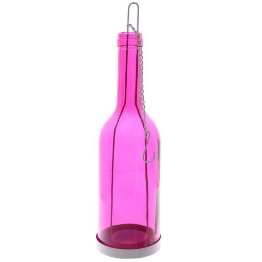 Candle Holder Tealight Glass Bottle Dia 8.5Cm
