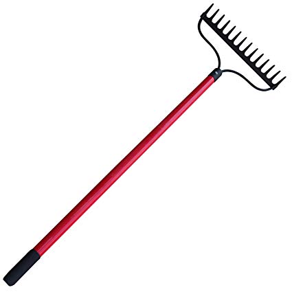 Weed Rake 113Cm (43.30In) Fibreglass Handle A