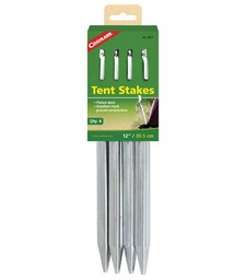 Tent Stakes 12&quot; Steel4Pk                