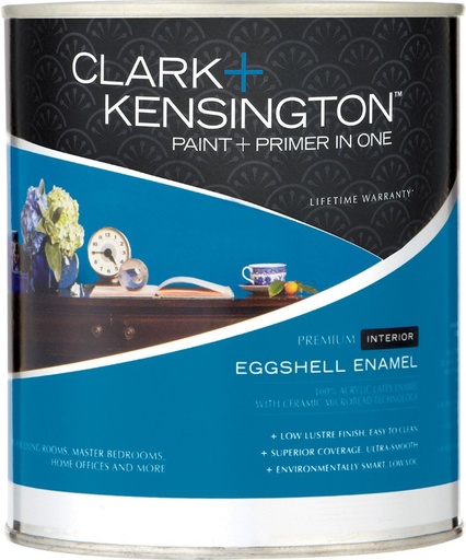 Ace Clark+Kensington Eggshell Tintable Base Midtone Hi-Hide Base Acrylic Latex Paint and Prime