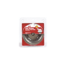 Sink Drain Strainer Basket 8.9Cm (3.5In), Opening Fixed Post Stainless Steel Ace