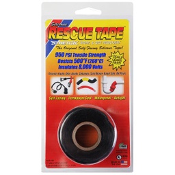 Rescue Tape 1&quot; X 12' Blk