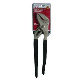 Groove Joint Pliers 25Cm (10In) Vinyl  Grip Handle Ace