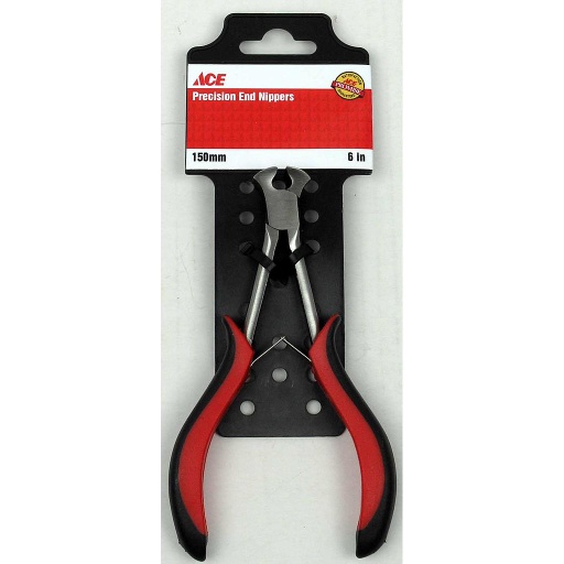 Precision End Nipper Pliers 6In (15Cm) Tpr Grip Ace.