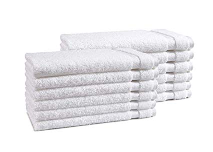 Hand Towels White 12 Pcs