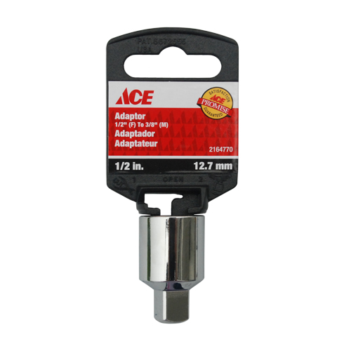 ADAPTOR 1/2IN (13MM) DR 1/2IN (F) TO 3/8IN (M) ACE