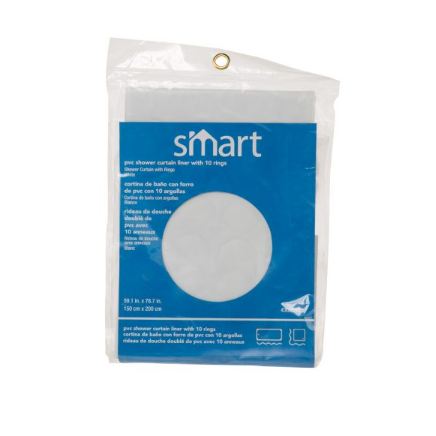 SHOWER CURTAIN LINER HEAVY DUTY 180CM (70.9IN