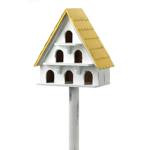 Songbird Valley, Cape Cod 28 in. H x 5.1 in. W x 9.25 in. L Wood Bird House