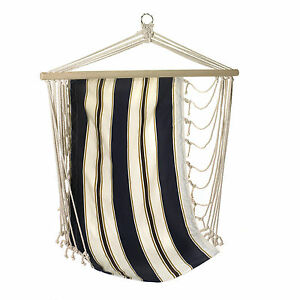 Summerfield Terrace 1 person Striped Folding Hammock Chair