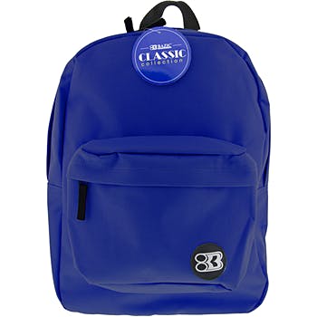 BAZIC 17" BLUE CLASSIC BACKPACK