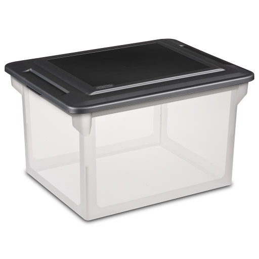 Sterilite 11 in. H x 14 in. W x 18.5 in. D Stackable Storage Unit