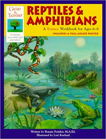 REPTILES & AMPHIBIANS SCIENCE BOOK