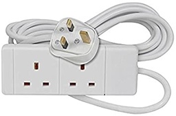 FAR Extension Cord White 3+3 (5m)