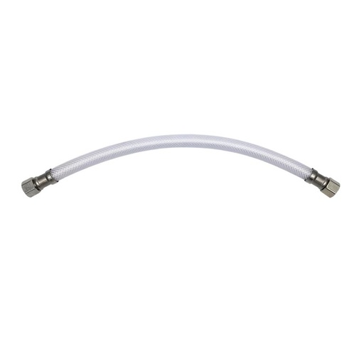 PVC FAUCET SUPPLY LINE 3/8IN x 1/2IN