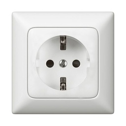 SCHUKO WHITE SOCKET LG-77