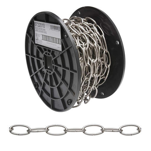 CHAIN DECOR#10 NICKEL40'