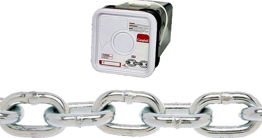 CHAIN PROOF 5/16" ZN 75'