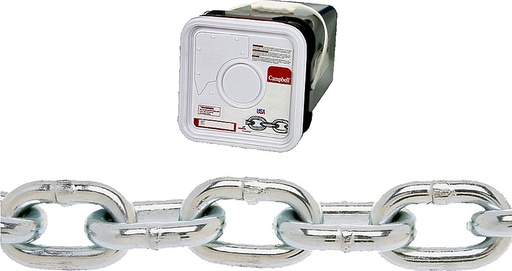 CHAIN COIL 3/16" ZN150'