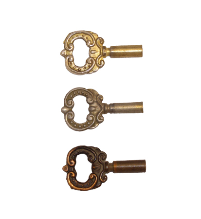 CAST KEY BRASS 4-36 FEMALE 