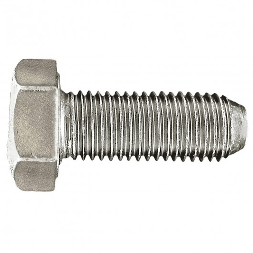 SS FULL THREAD HEX BOLTS 3/8-16X3