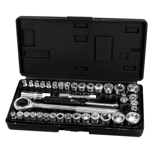 RATCHET& SOCKET SET 40PC.