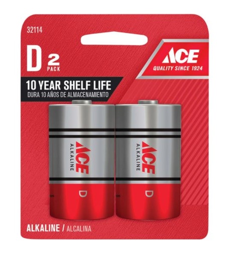 BATTRY ALKLN D CD2 ACE