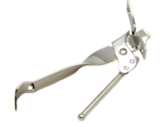 Chef Craft Silver Nickel Plated Steel,Can Opener/Tapper.