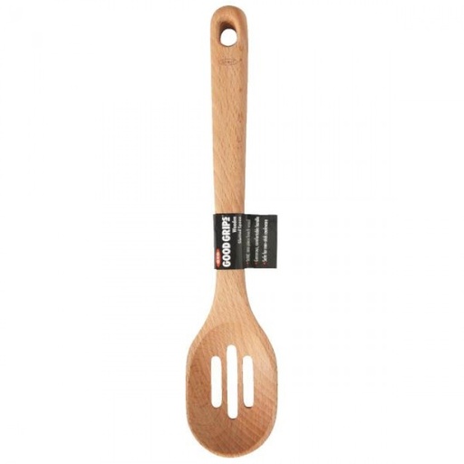 SPOON SLOTTED WOOD OXO