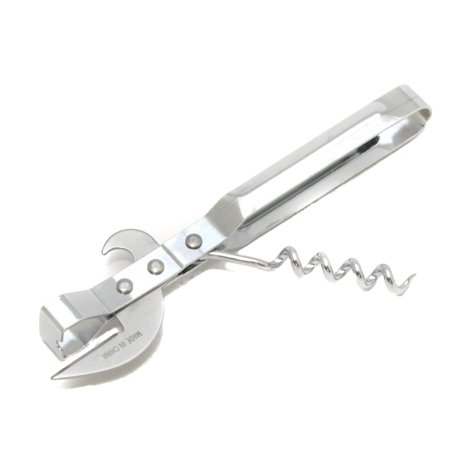 Chef Craft Silver Stainless Steel Manual Can Opener.