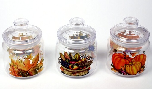 Chef Craft 2.5 cup Storage Jar Clear