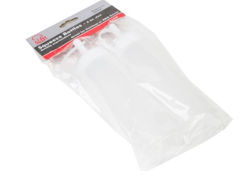 Chef Craft 4 in. W x 9 in. L White Plastic Squeeze Bottles