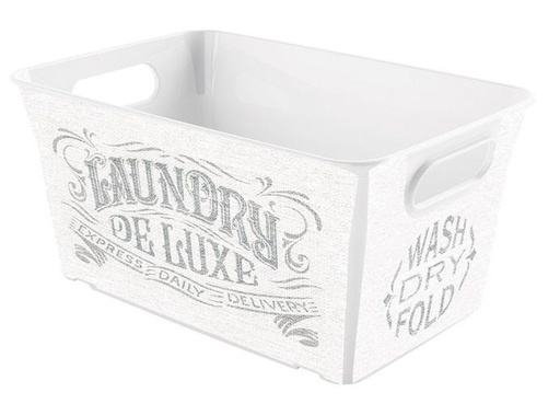 LAUNDRY DELUX BASKT5.8QT.