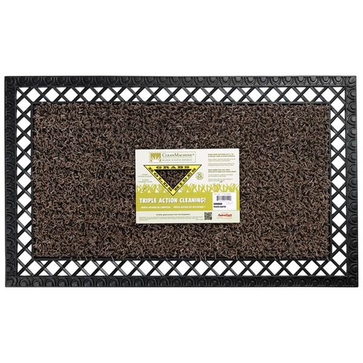 DOORMAT18X30 SAND FRN1/4.