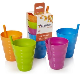 SIP-A-CUP ASST 10OZ 4PK