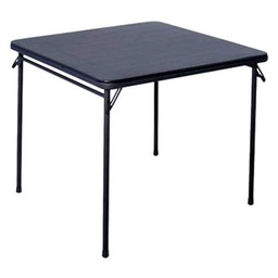 FOLDING TABLE 34&quot;SQR BLK