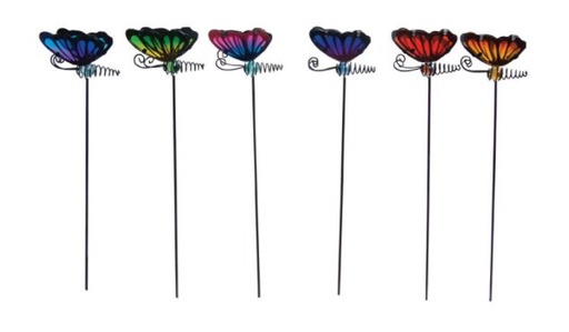 BUTTERFLY STAKE ASSORTED, Cancel