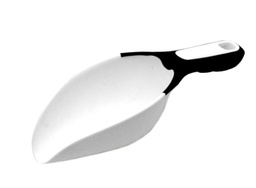 Chef Craft 3.25 in. W Black/White Plastic Plastic Scoop.