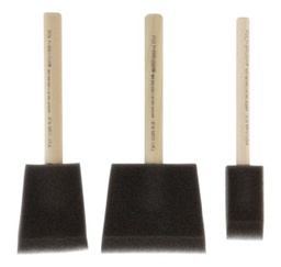 PAINTBRSH FOAM3PK AST EP.