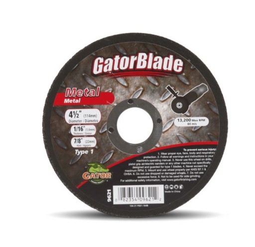 MTL CUT WHL 4-1/2"X7/8".