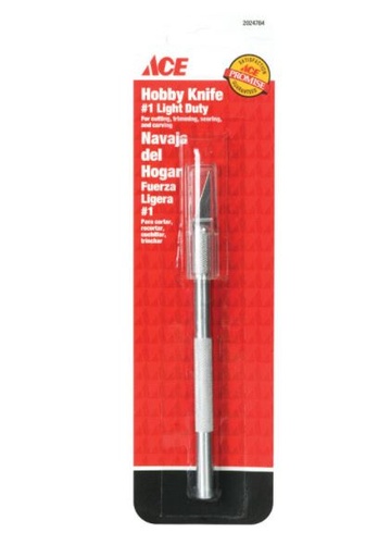 KNIFE HOBBY#1 W/BLD ACE.