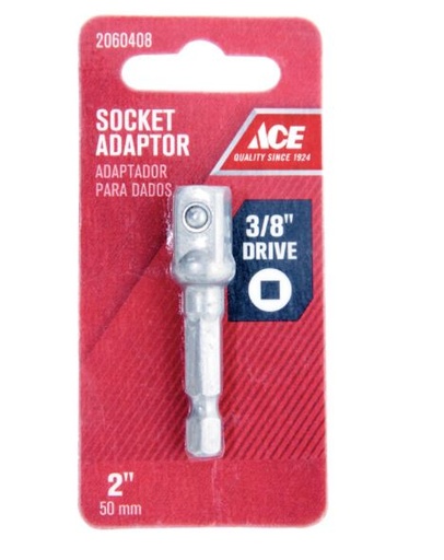 ADAPTER SOCKET 1/4"X3/8".