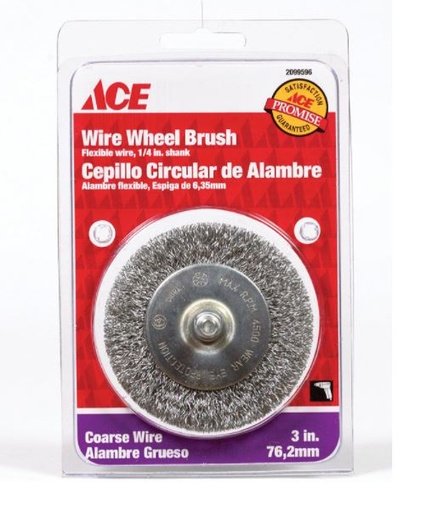 ACE BRUSH WHEEL COARSE3".