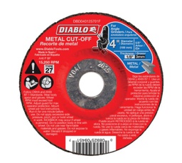 METAL CUTOFF DISC 4&quot;.