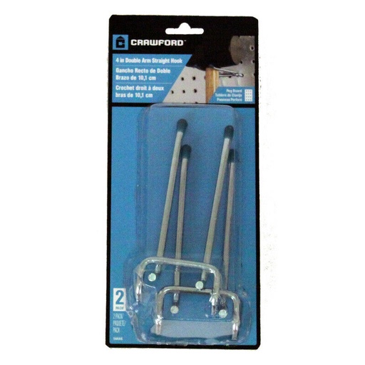 HOOK PEG DBLARM HD 4"CD2                